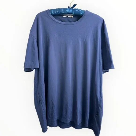 TIGER OF SWEDEN designer men’s OLAF T-SHIRT top LIGHT INK navy prima cotton XXL - Picture 7 of 12